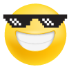 emoji glasses